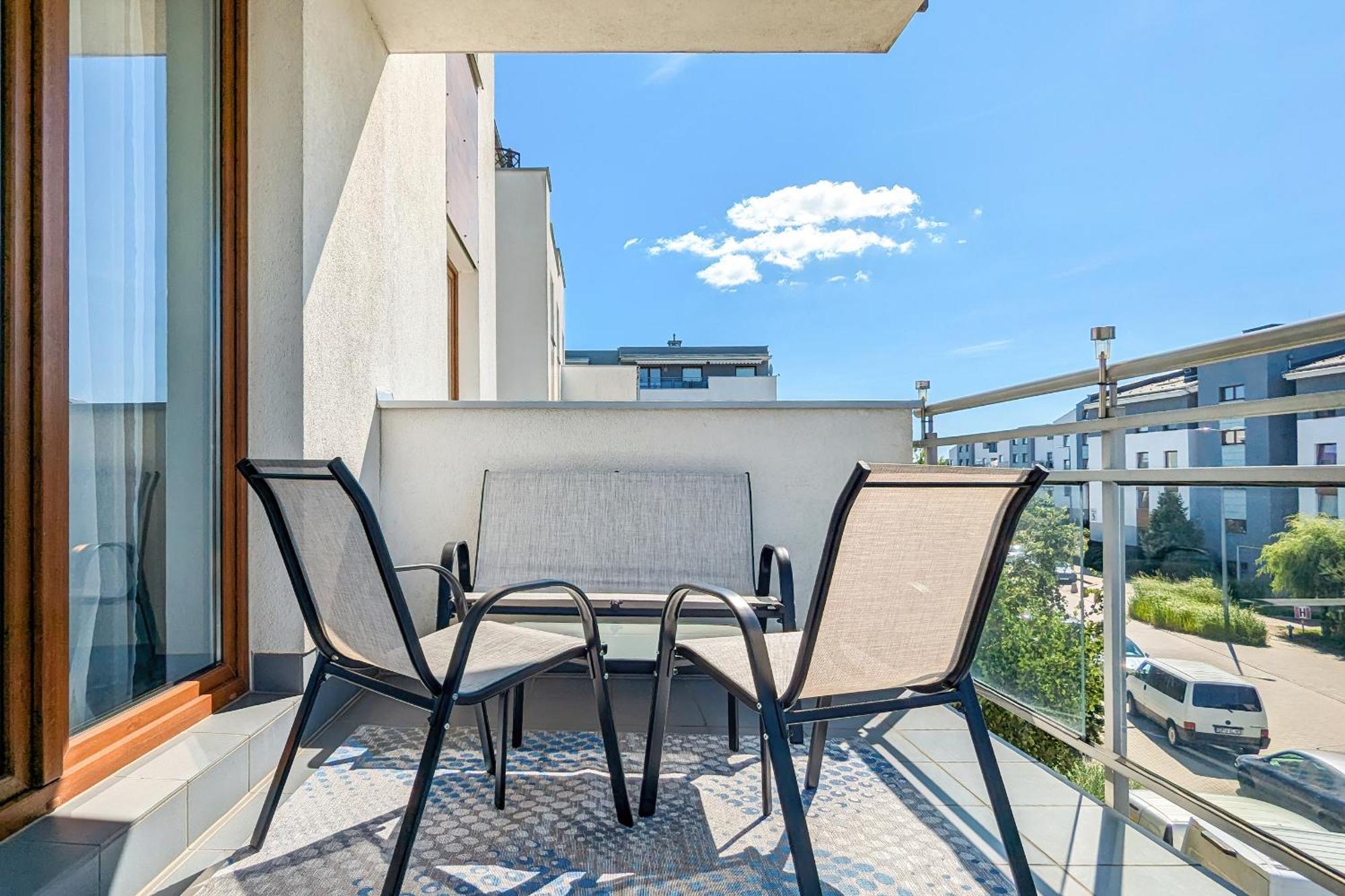 Jasny & Przestronny Apartament Z Balkonem I Parkingiem By Rent Like Home Gdyně Exteriér fotografie