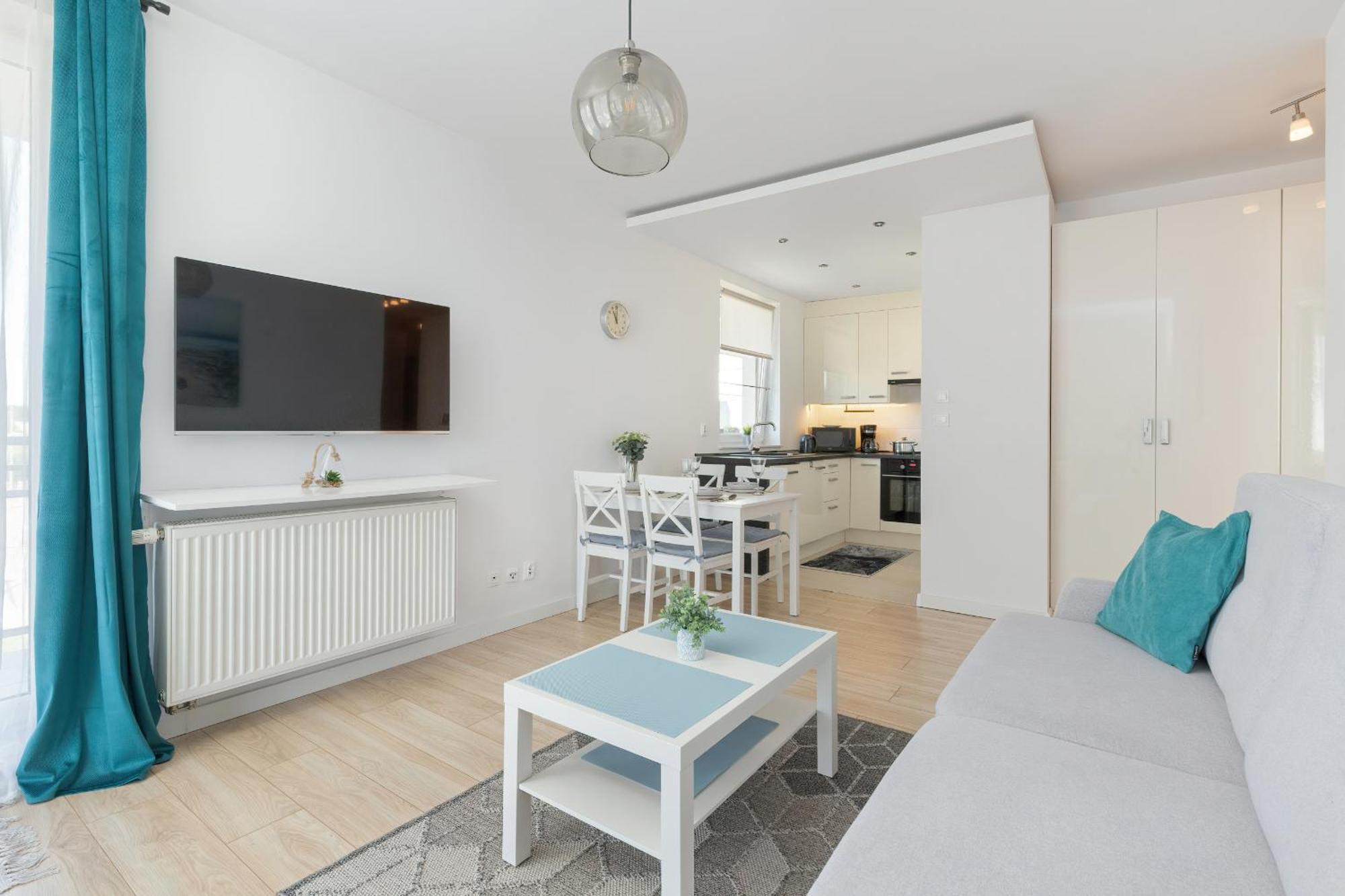 Jasny & Przestronny Apartament Z Balkonem I Parkingiem By Rent Like Home Gdyně Exteriér fotografie