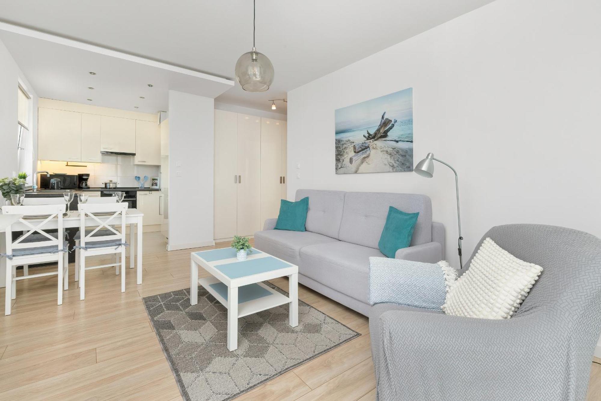 Jasny & Przestronny Apartament Z Balkonem I Parkingiem By Rent Like Home Gdyně Exteriér fotografie